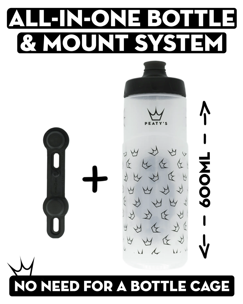 Peatys Fidlock Lockin Bottle Smoked Crown - 600ml-3